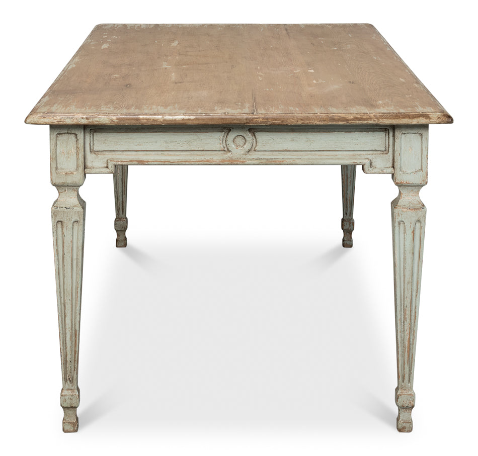 Elise Dining Table, Sage by Sarreid Ltd - view 8