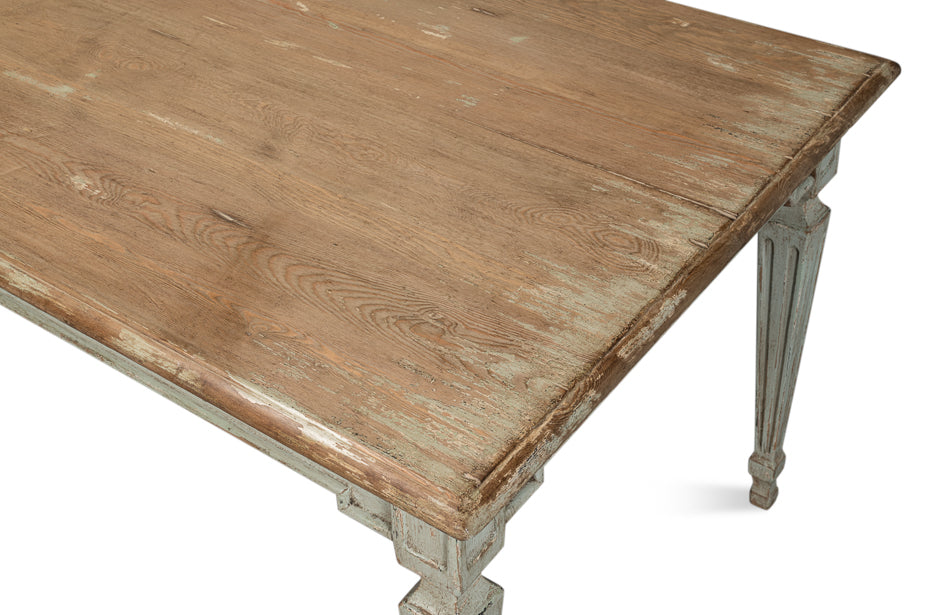 Elise Dining Table, Sage by Sarreid Ltd - view 5
