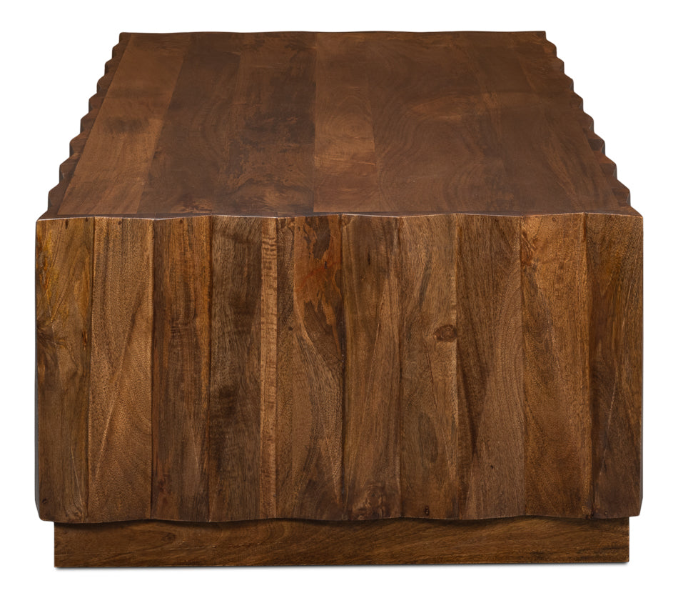 Denali Rectangle Cocktail Table by Sarreid Ltd - view 8
