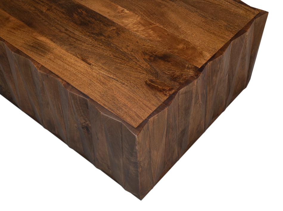 Denali Rectangle Cocktail Table by Sarreid Ltd - view 9