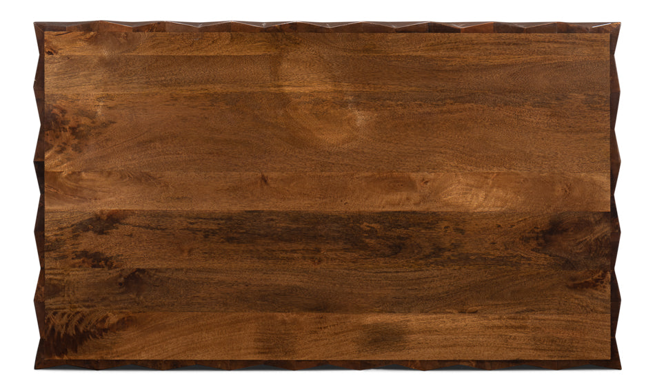 Denali Rectangle Cocktail Table by Sarreid Ltd - view 5