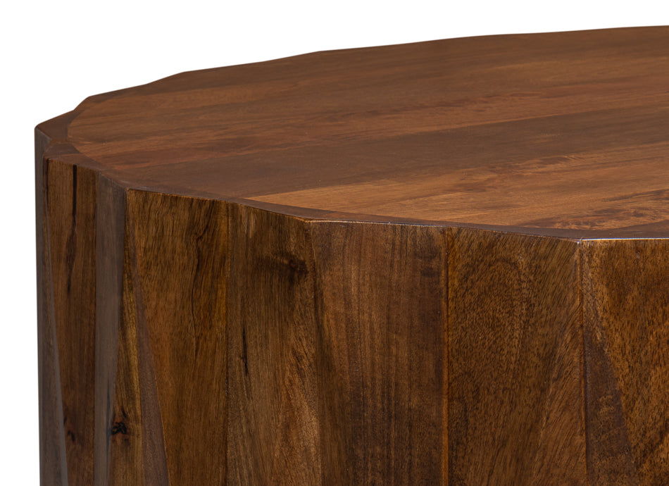 Denali Round Cocktail Table by Sarreid Ltd - view 9