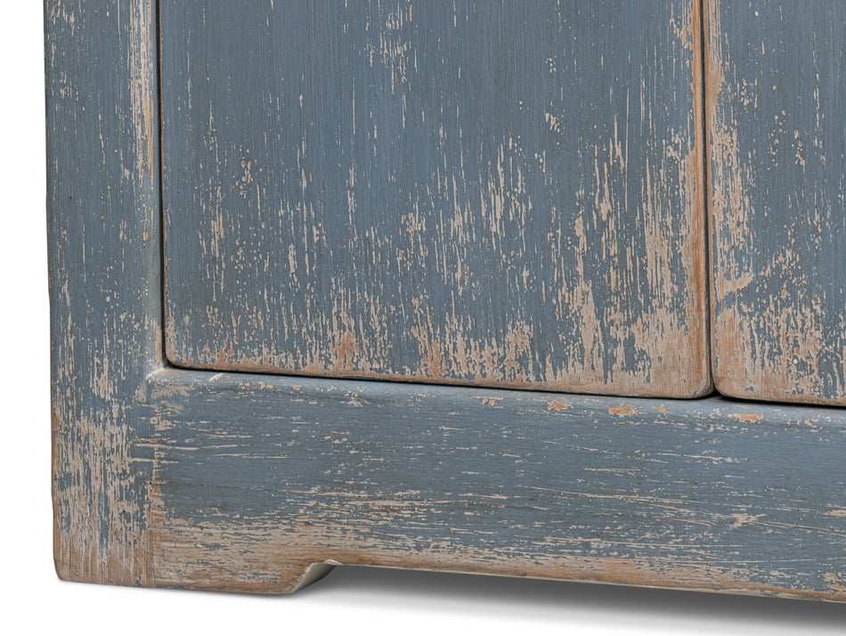 Eight Is Enough Sideboard, Blue/Grey by Sarreid Ltd - view 11