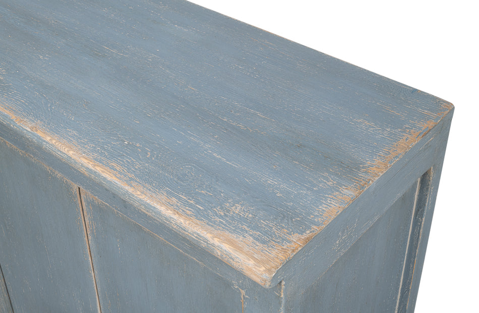 Eight Is Enough Sideboard, Blue/Grey by Sarreid Ltd - view 5