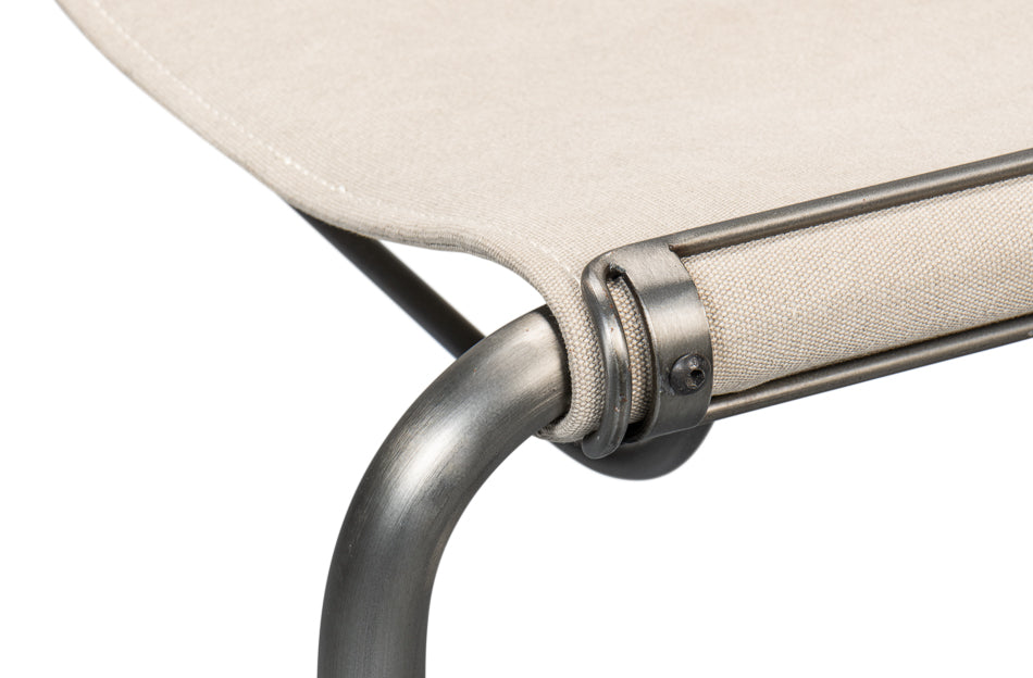 Patton Canvas Field Chair by Sarreid Ltd - view 11