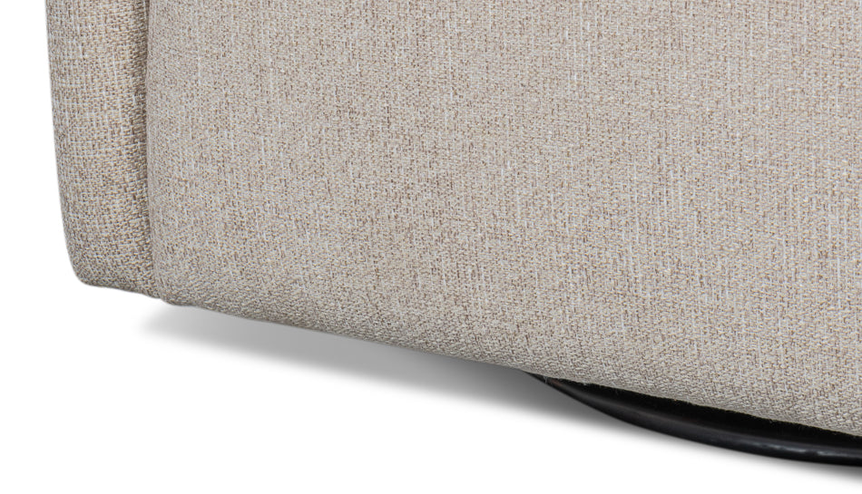 Bronson Swivel Chair by Sarreid Ltd - view 10