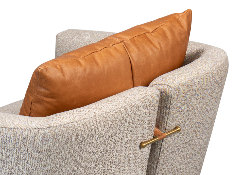 Bronson Tub Chair by Sarreid Ltd - view 8