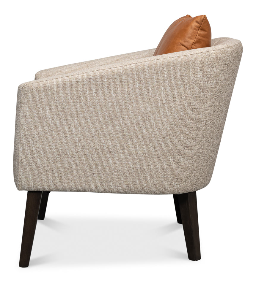 Bronson Tub Chair by Sarreid Ltd - view 3