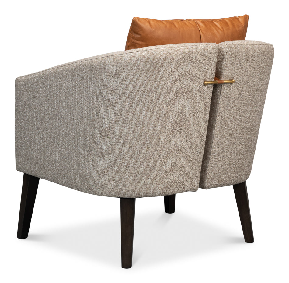 Bronson Tub Chair by Sarreid Ltd - view 5