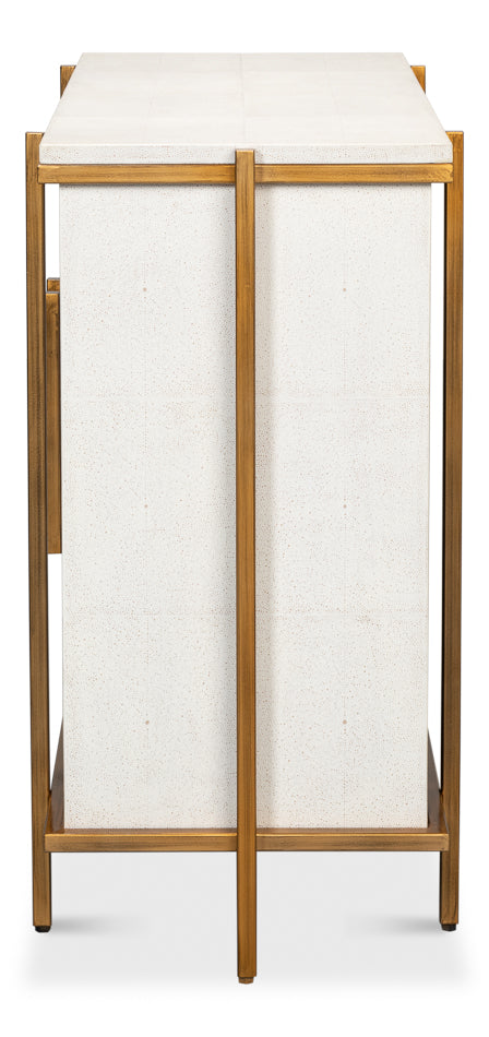 Blakely Door Chest, Osprey White by Sarreid Ltd - view 9