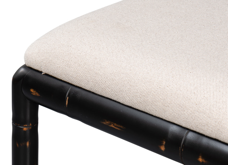 Brighton Counter Stool, Antique Black by Sarreid Ltd - view 10