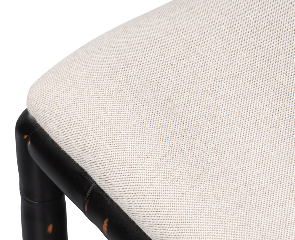 Brighton Counter Stool, Antique Black by Sarreid Ltd - view 6
