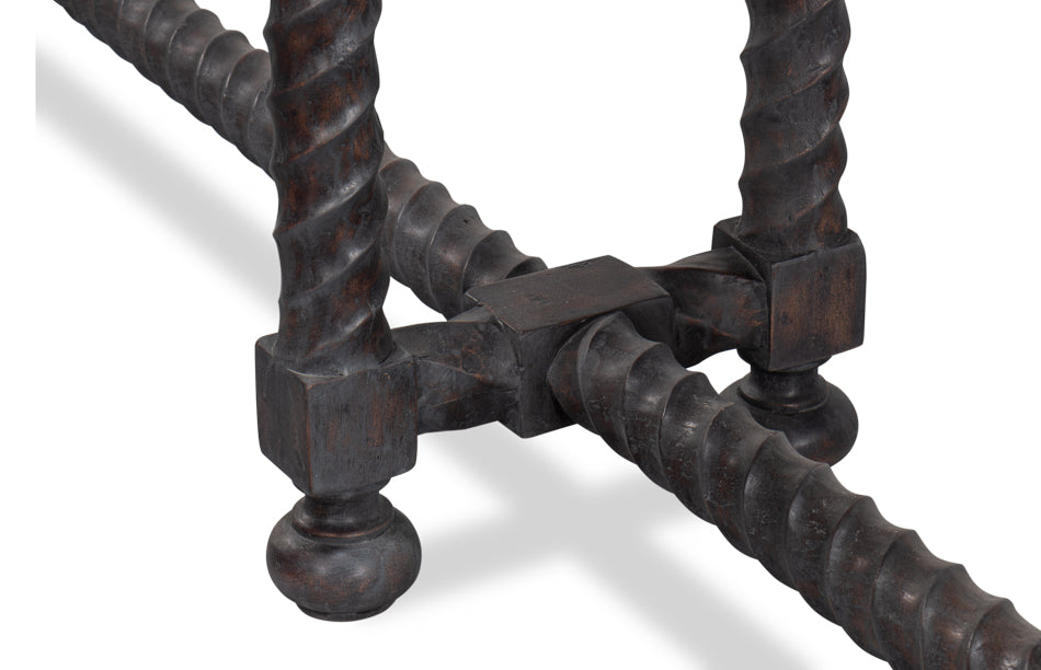 Barley Console Table by Sarreid Ltd - view 10