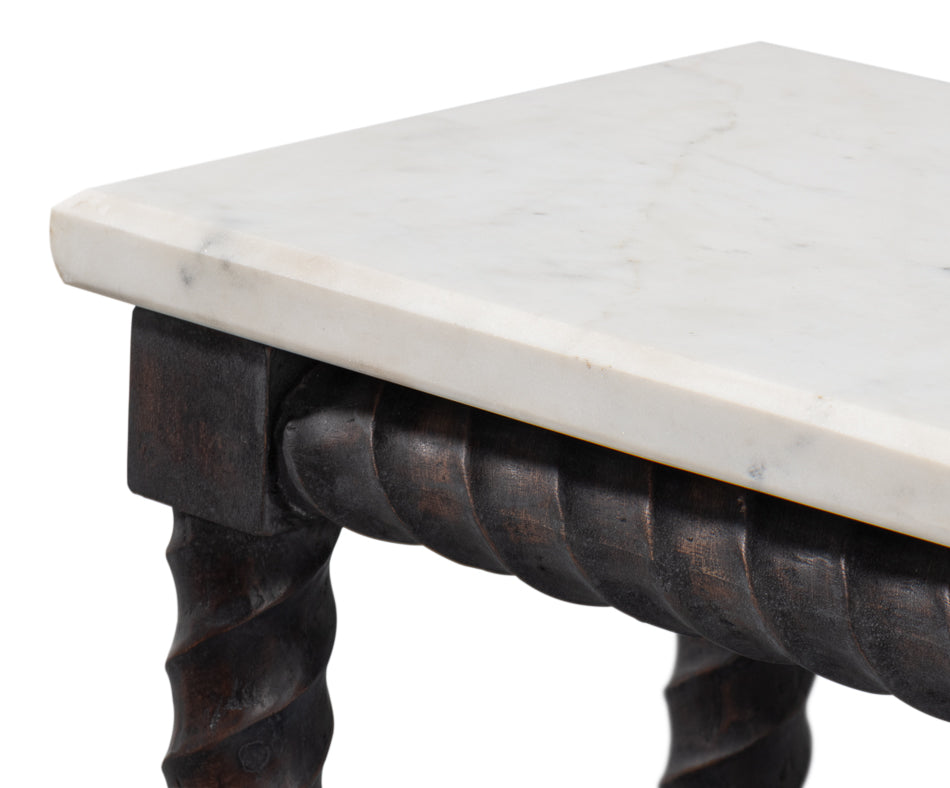 Barley Console Table by Sarreid Ltd - view 6