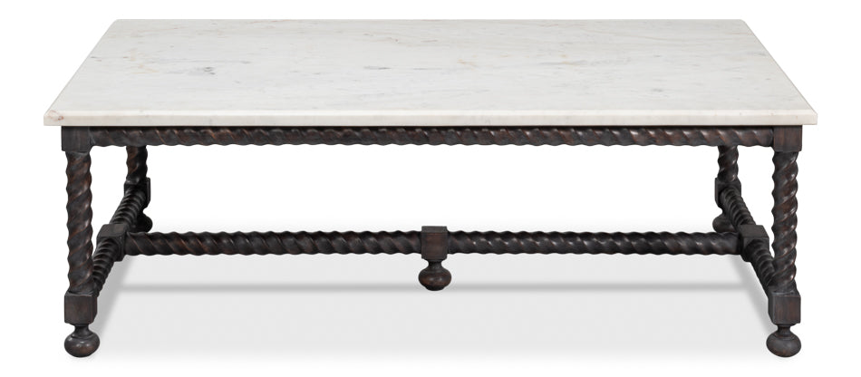 Barley Cocktail Table by Sarreid Ltd - view 2