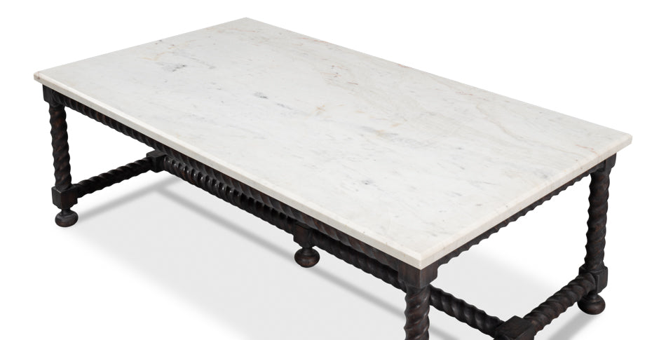 Barley Cocktail Table by Sarreid Ltd - view 4