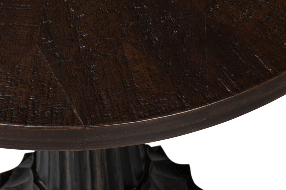 Alister Round End Table by Sarreid Ltd - view 11