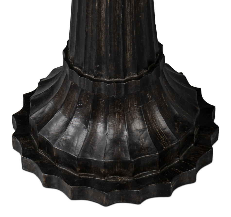 Alister Round End Table by Sarreid Ltd - view 12