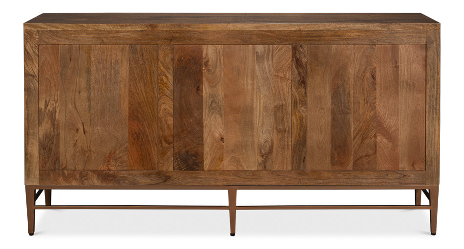 Geo 3 Door Sideboard by Sarreid Ltd - view 8
