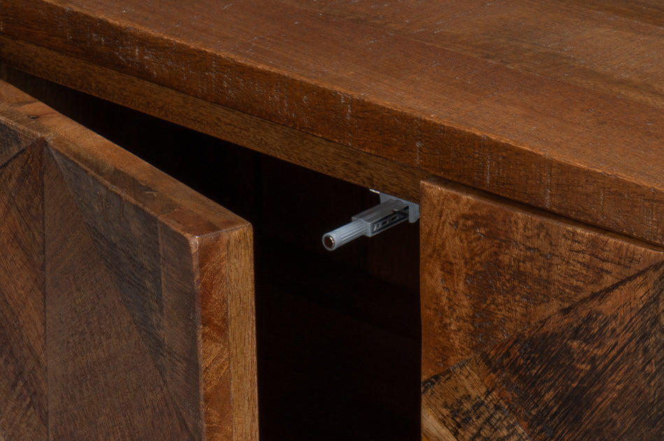 Geo 3 Door Sideboard by Sarreid Ltd - view 6