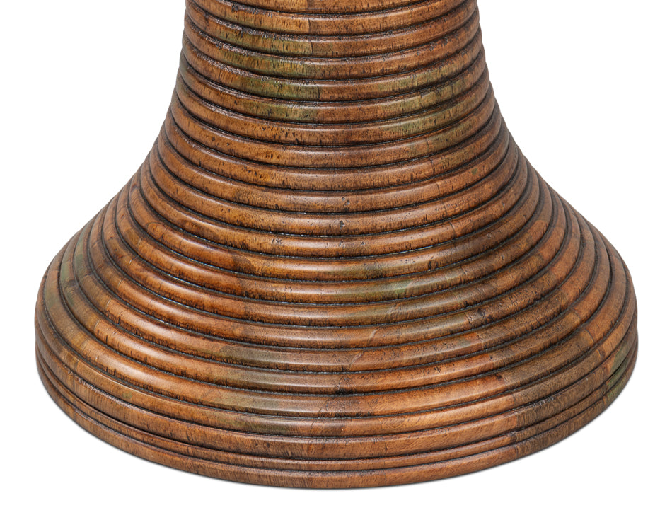 Kayan Wood End Table by Sarreid Ltd - view 10