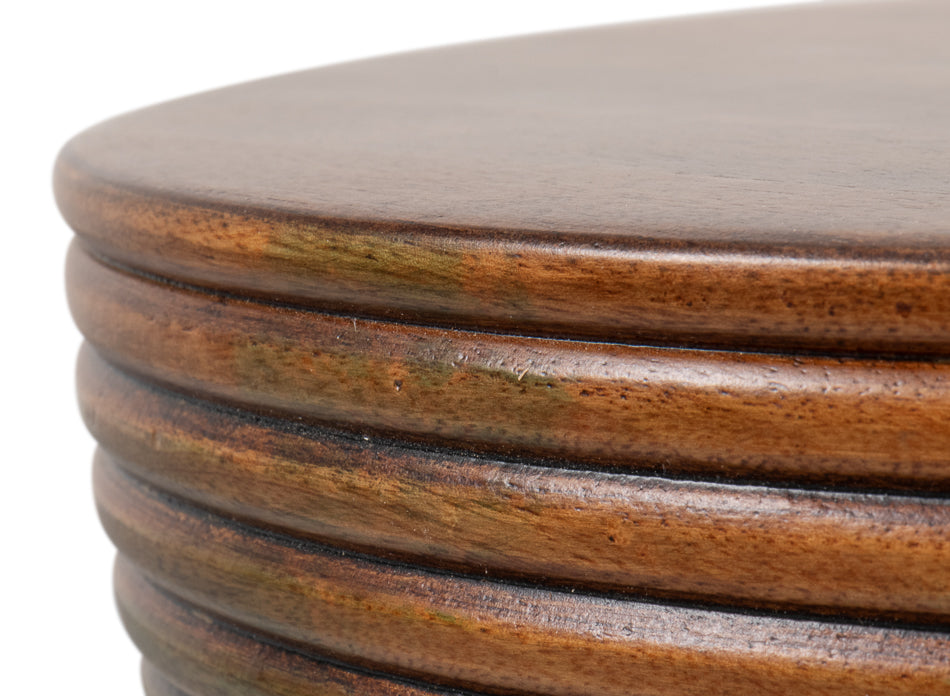 Kayan Wood End Table by Sarreid Ltd - view 11