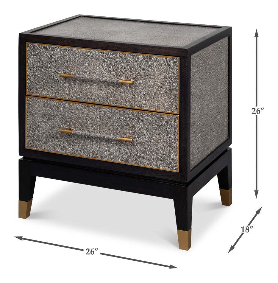 Horatio Nightstand by Sarreid Ltd - view 7