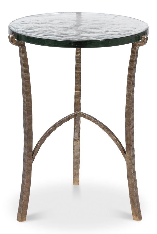 Dandy Round Side Table by Sarreid Ltd - view 2