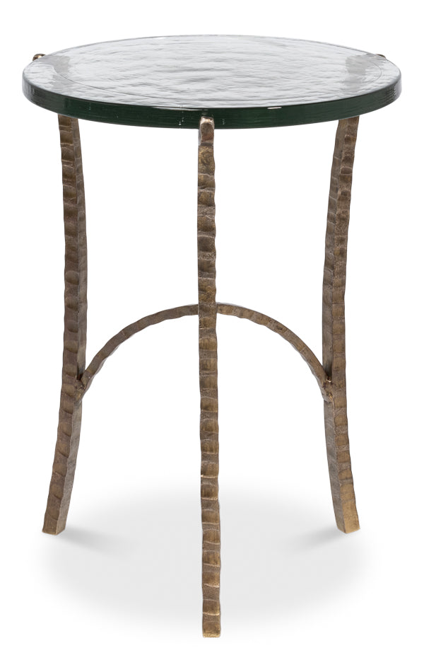Dandy Round Side Table by Sarreid Ltd - view 3