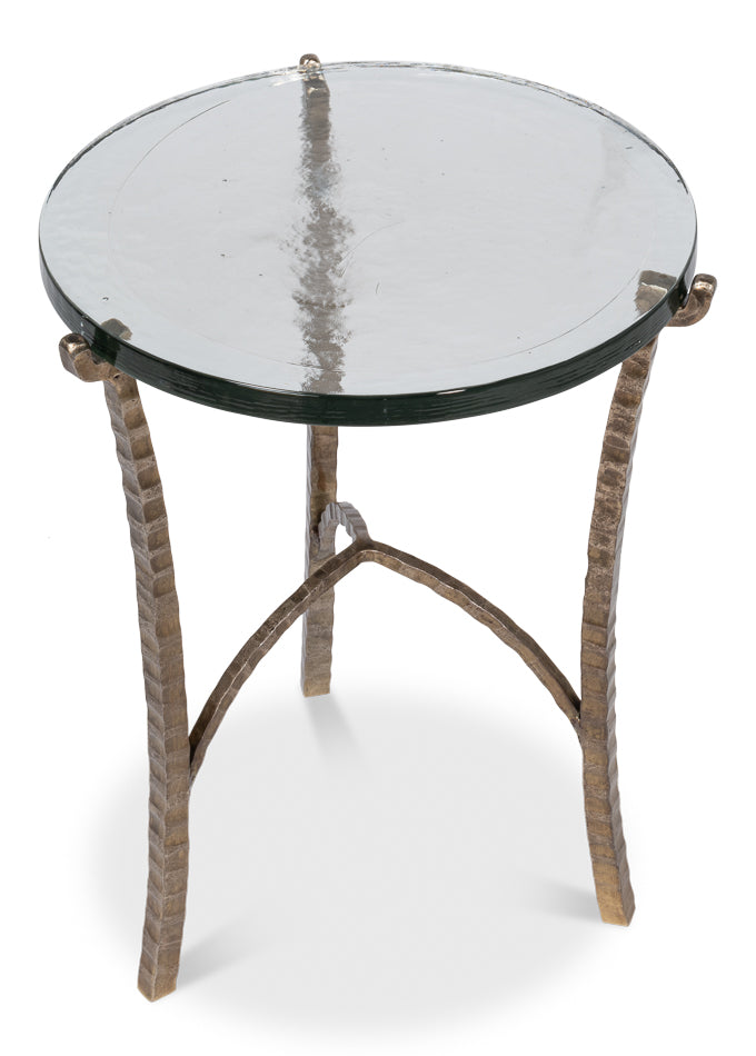 Dandy Round Side Table by Sarreid Ltd - view 4