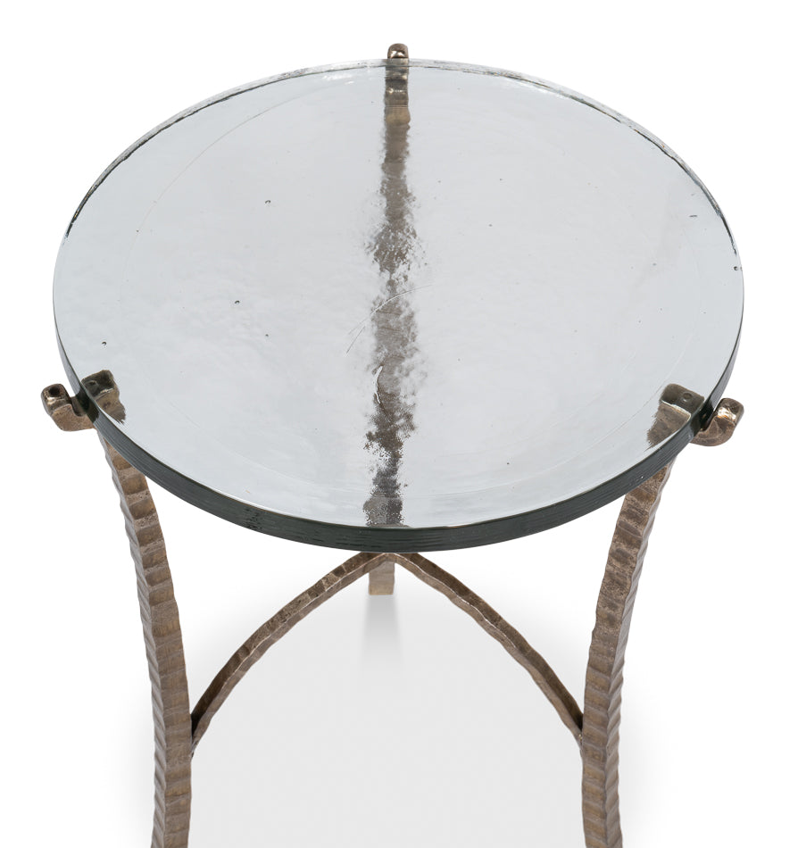 Dandy Round Side Table by Sarreid Ltd - view 5