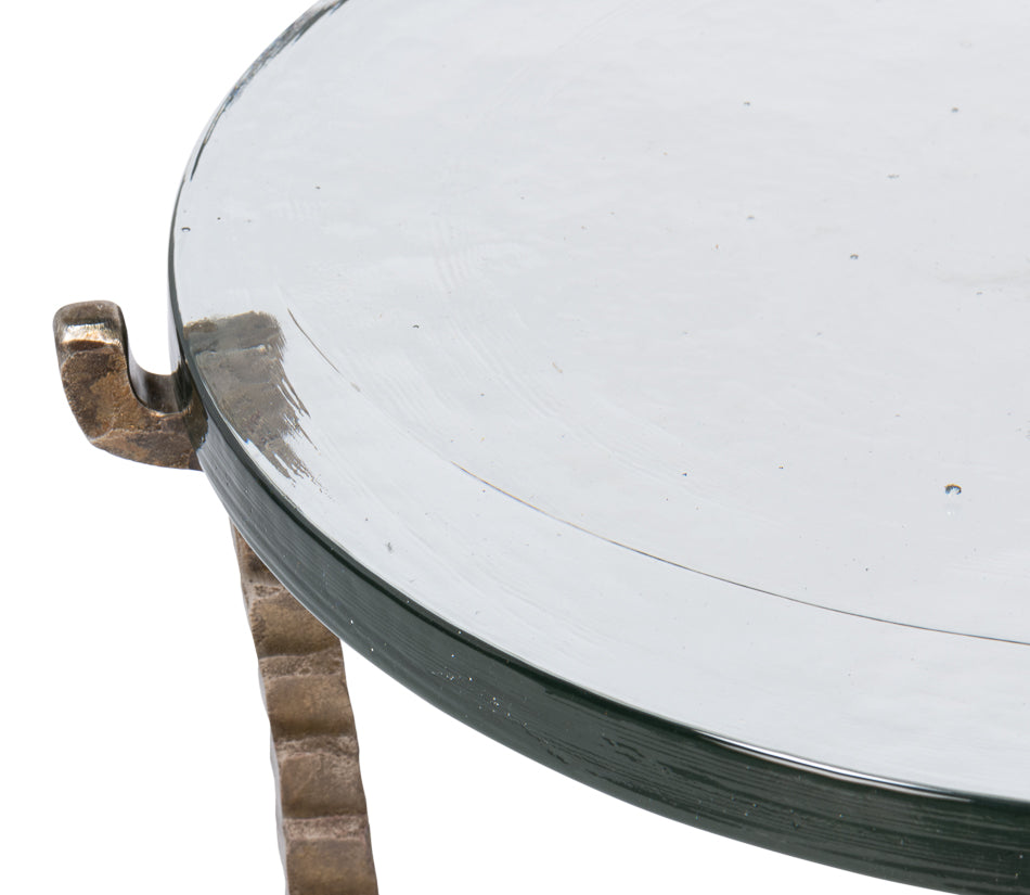 Dandy Round Side Table by Sarreid Ltd - view 6