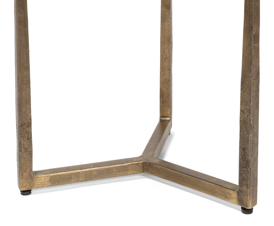 Dorsey Round Side Table 23" by Sarreid Ltd - view 9