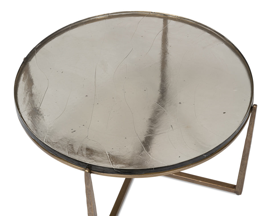 Dorsey Round Coffee Table by Sarreid Ltd - view 5