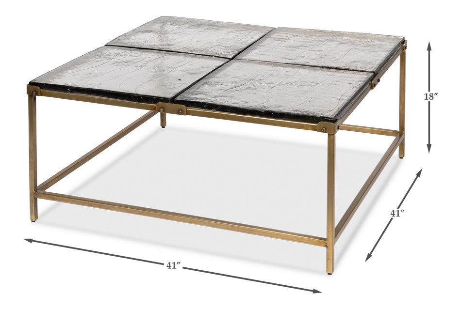 Titus Coffee Table by Sarreid Ltd - view 7