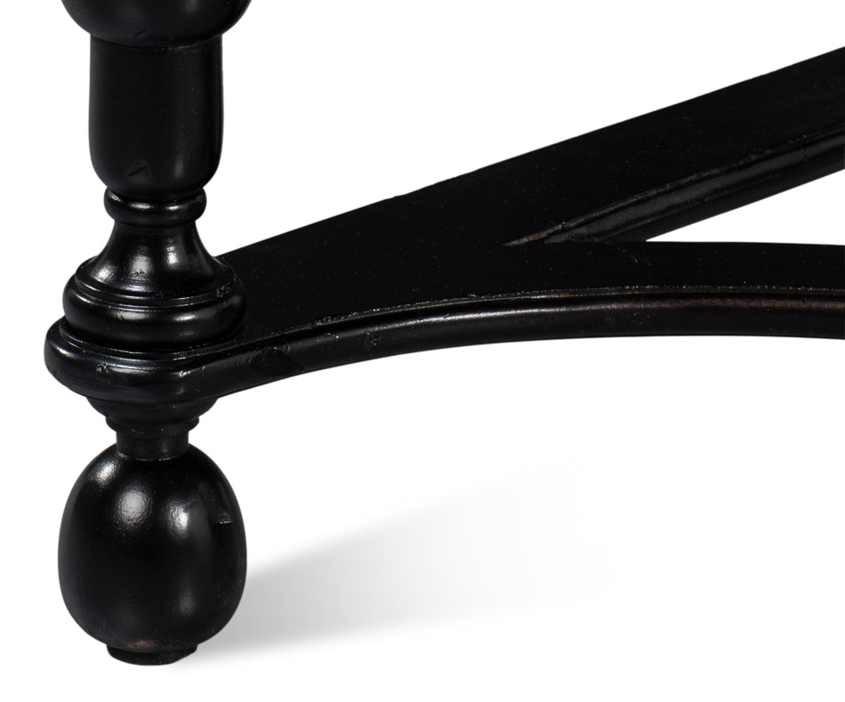 Abraham Half Round Console by Sarreid Ltd - view 11