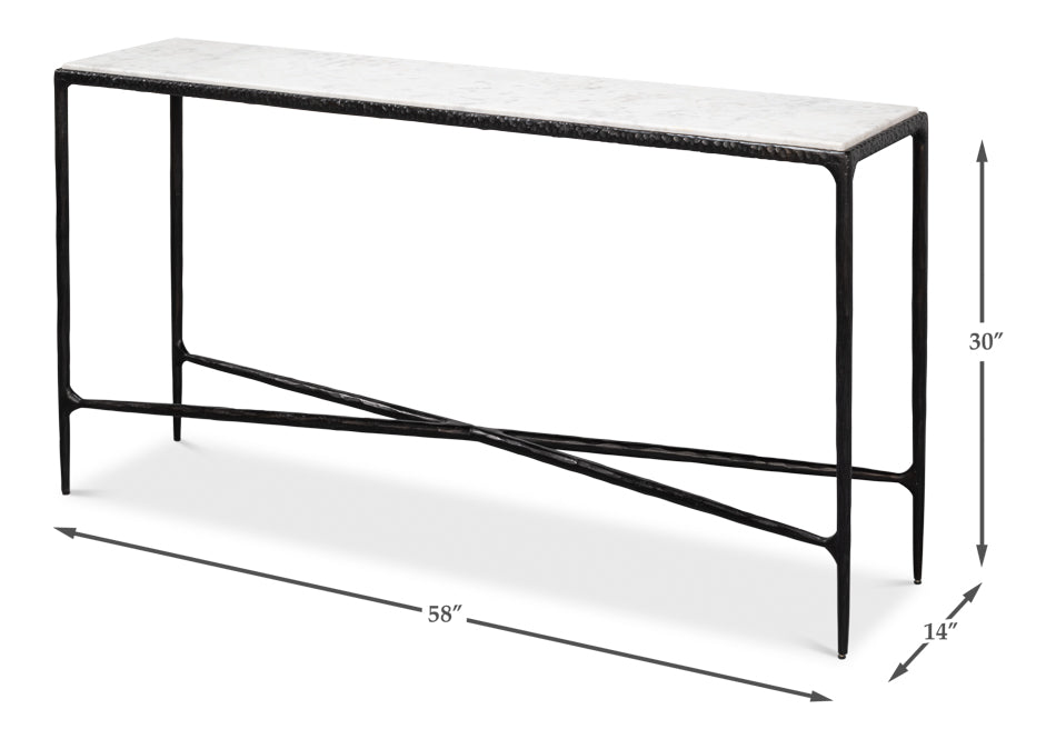 Dakor Console Table by Sarreid Ltd - view 7