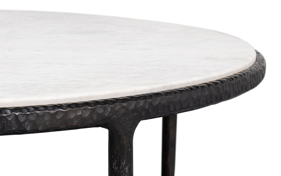 Dakor Round Side Table by Sarreid Ltd - view 8