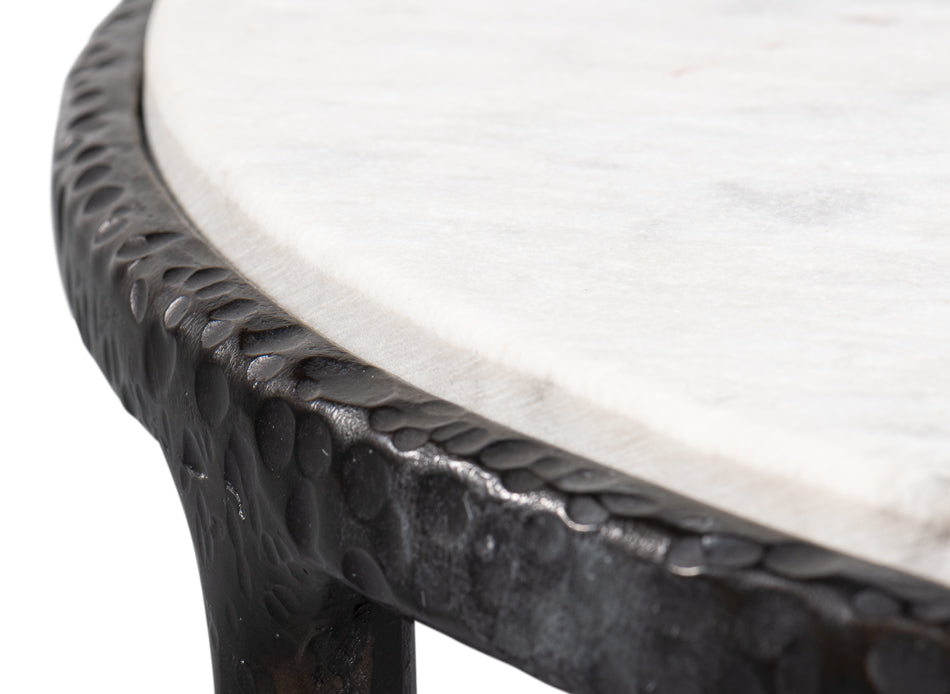 Dakor Round Side Table by Sarreid Ltd - view 6