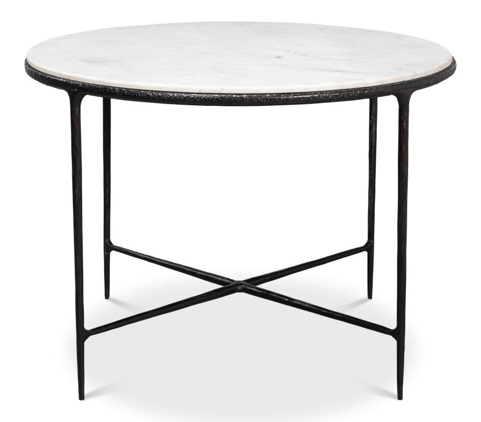 Dakor Round Breakfast Table by Sarreid Ltd - view 2