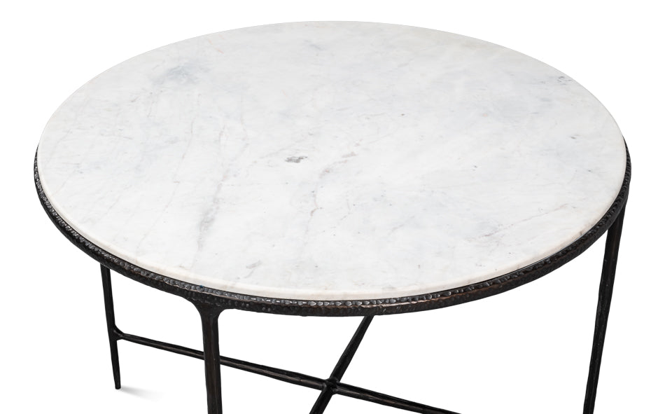 Dakor Round Breakfast Table by Sarreid Ltd - view 4