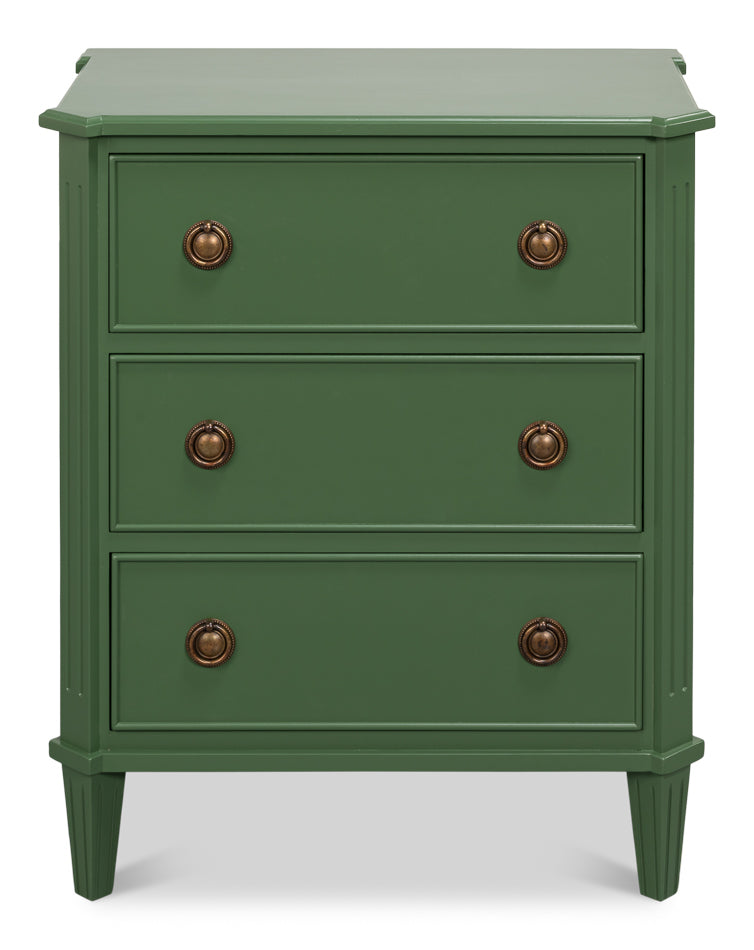 Poppin's 3 Drawer Chest Custom by Sarreid Ltd - view 2