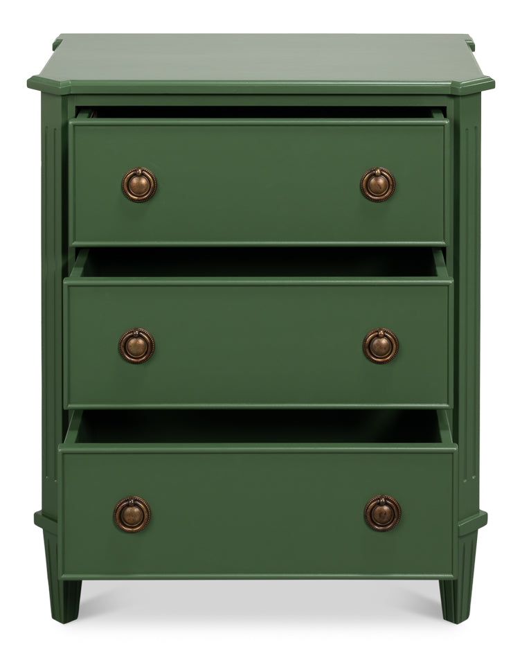 Poppin's 3 Drawer Chest Custom by Sarreid Ltd - view 3