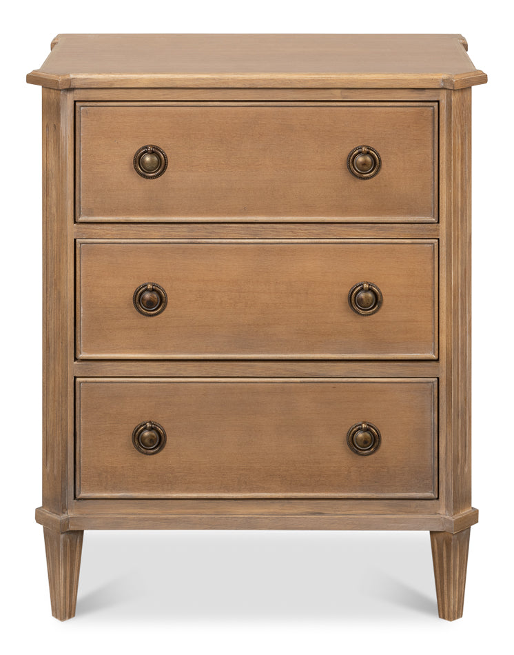Poppin's 3 Drawer Chest by Sarreid Ltd - view 2