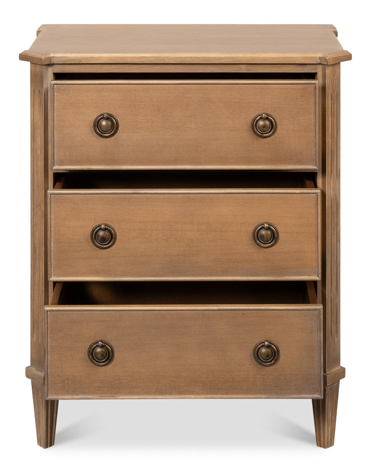 Poppin's 3 Drawer Chest by Sarreid Ltd - view 3