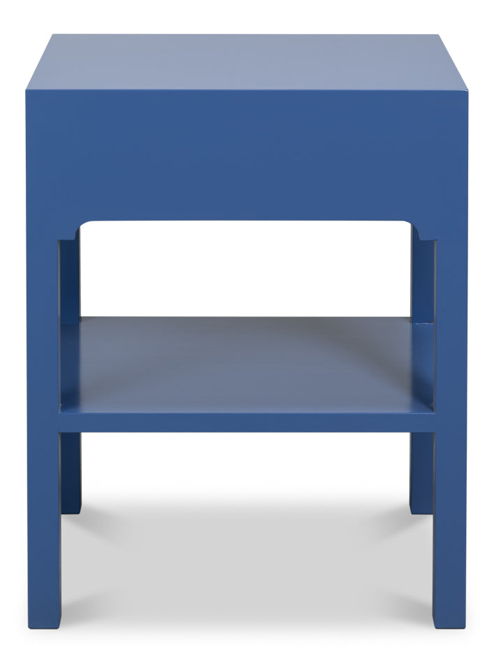 Windy Single Drawer Side Table Custom by Sarreid Ltd - view 8