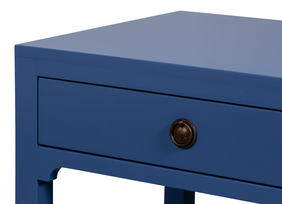 Windy Single Drawer Side Table Custom by Sarreid Ltd - view 6