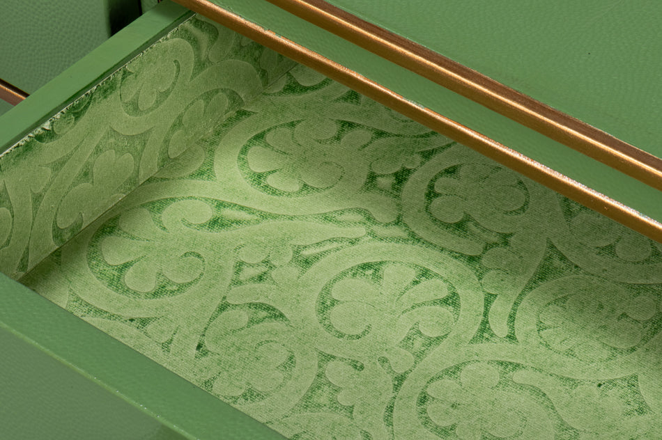 Gabriella Shagreen Desk/Table,Watercress by Sarreid Ltd - view 10