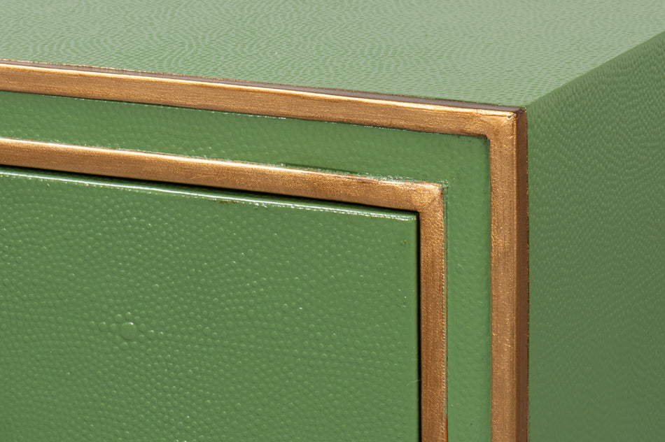 Gabriella Shagreen Desk/Table,Watercress by Sarreid Ltd - view 11