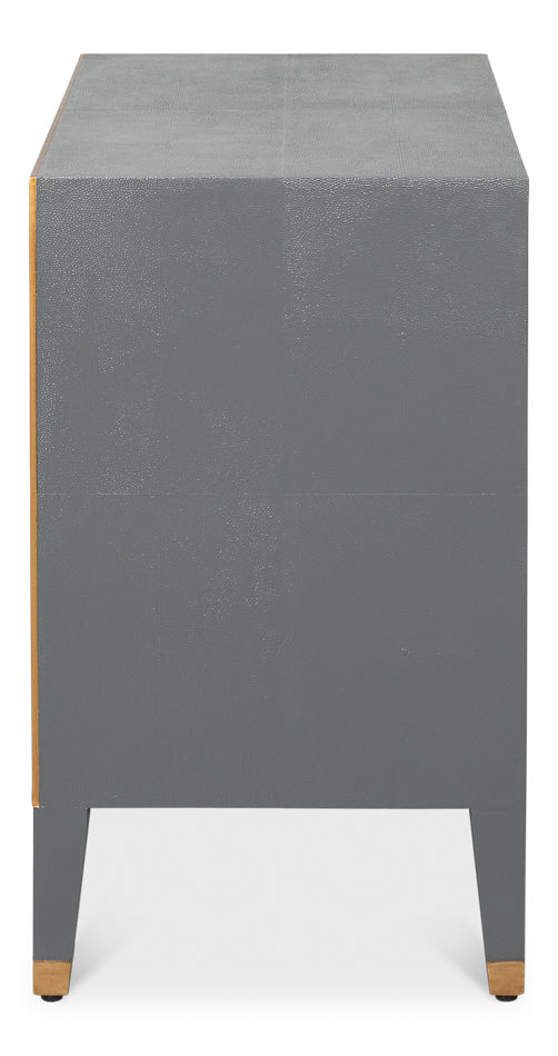 Gabriella Nightstand, Quiet Shade by Sarreid Ltd - view 9